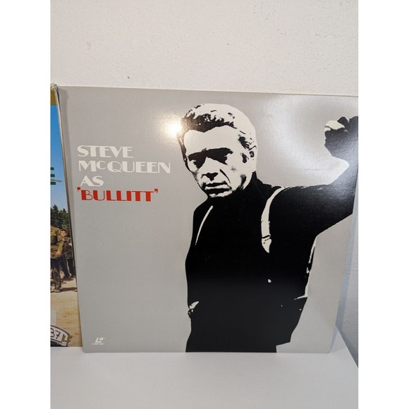 The Great escape and Bullet laserdisc Steve Mc Queen Bundle Untested - Picture 3 of 7